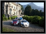 Pałac, Góry, Bugatti Veyron, Zieleń